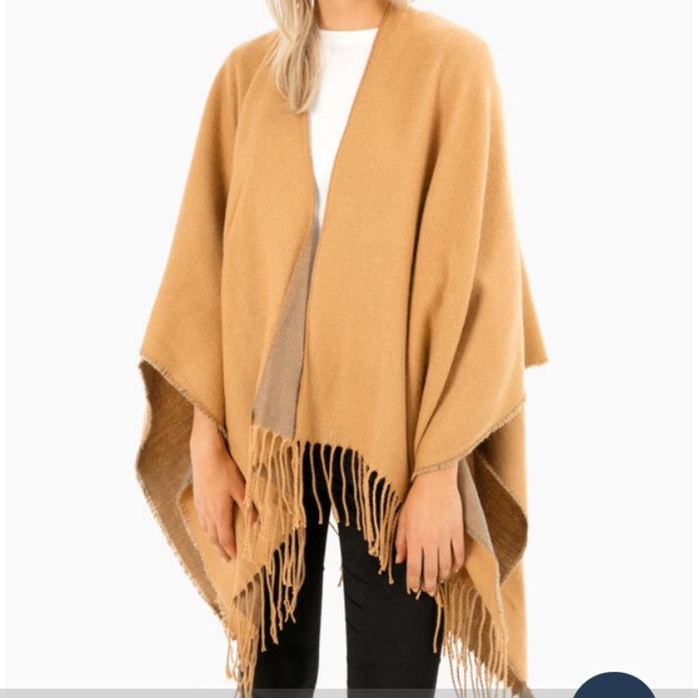 Camel Grayson Shawl/David & Young (via Tuckernuck)